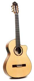 Nylonstring-Bühnengitarre für Fusion-Player: Ortega RCE 444
