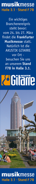 AKUSTIK GITARRE auf der Musikmesse